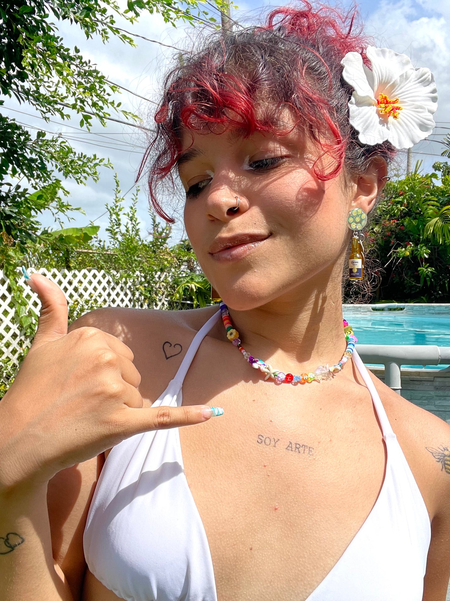 “Aloha” necklace🤙🏼🌺