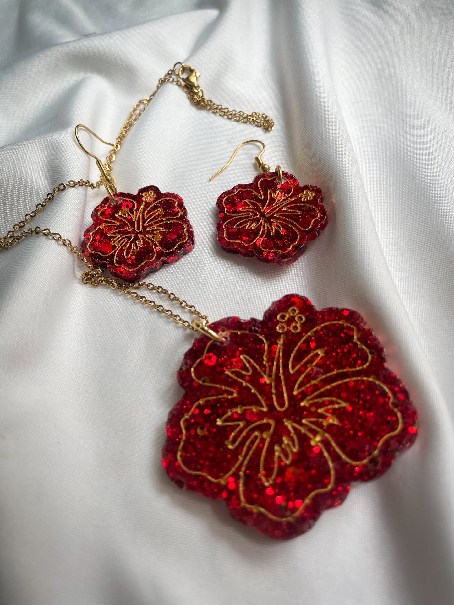Flor de Maga resin set