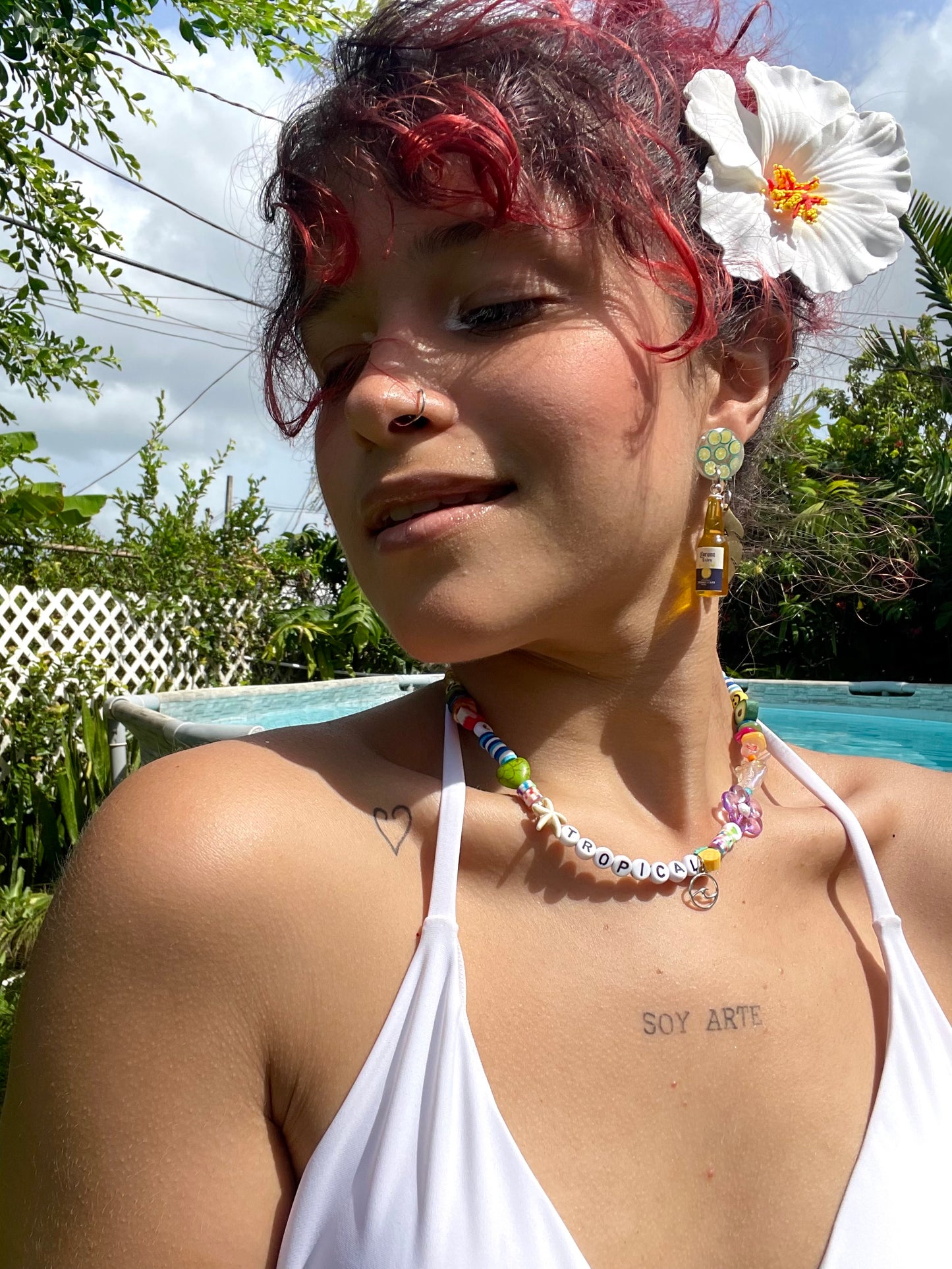 “Tropical” necklace🌴🍍