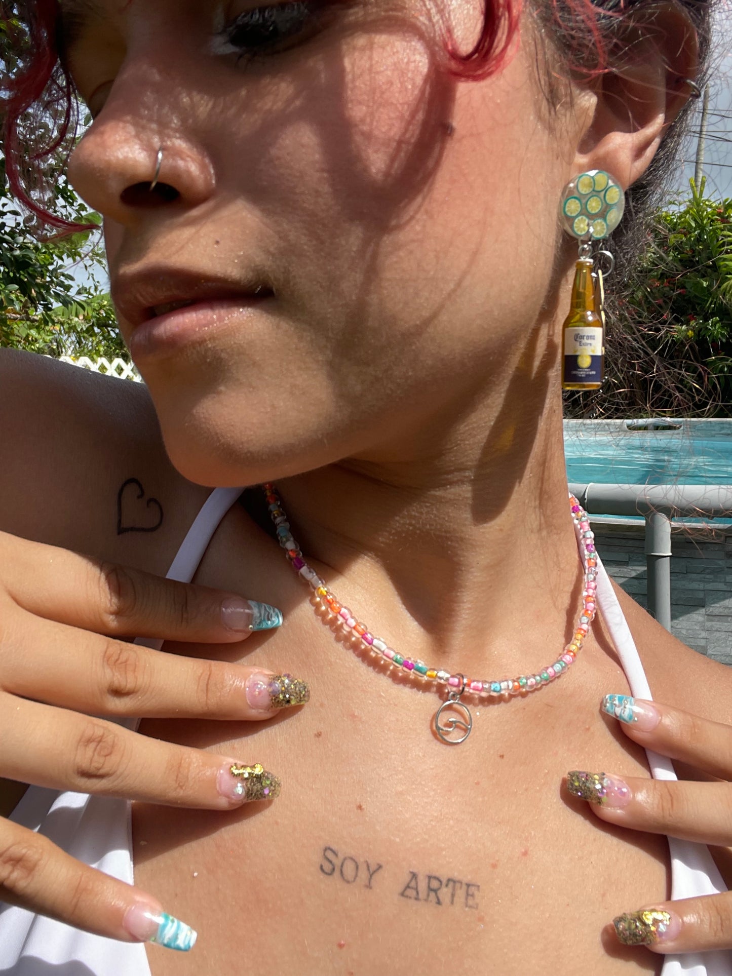 “Mar de colores” necklace🌊