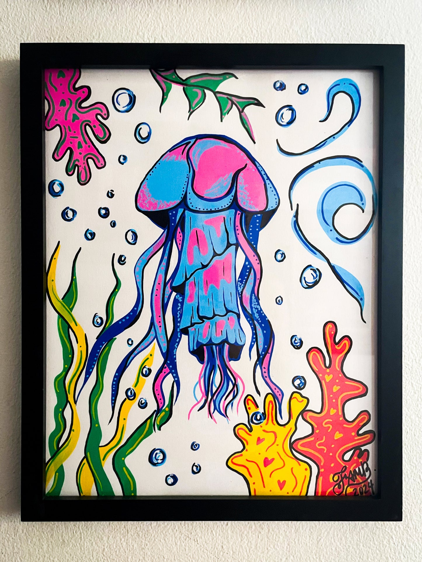 Jellyfish painting