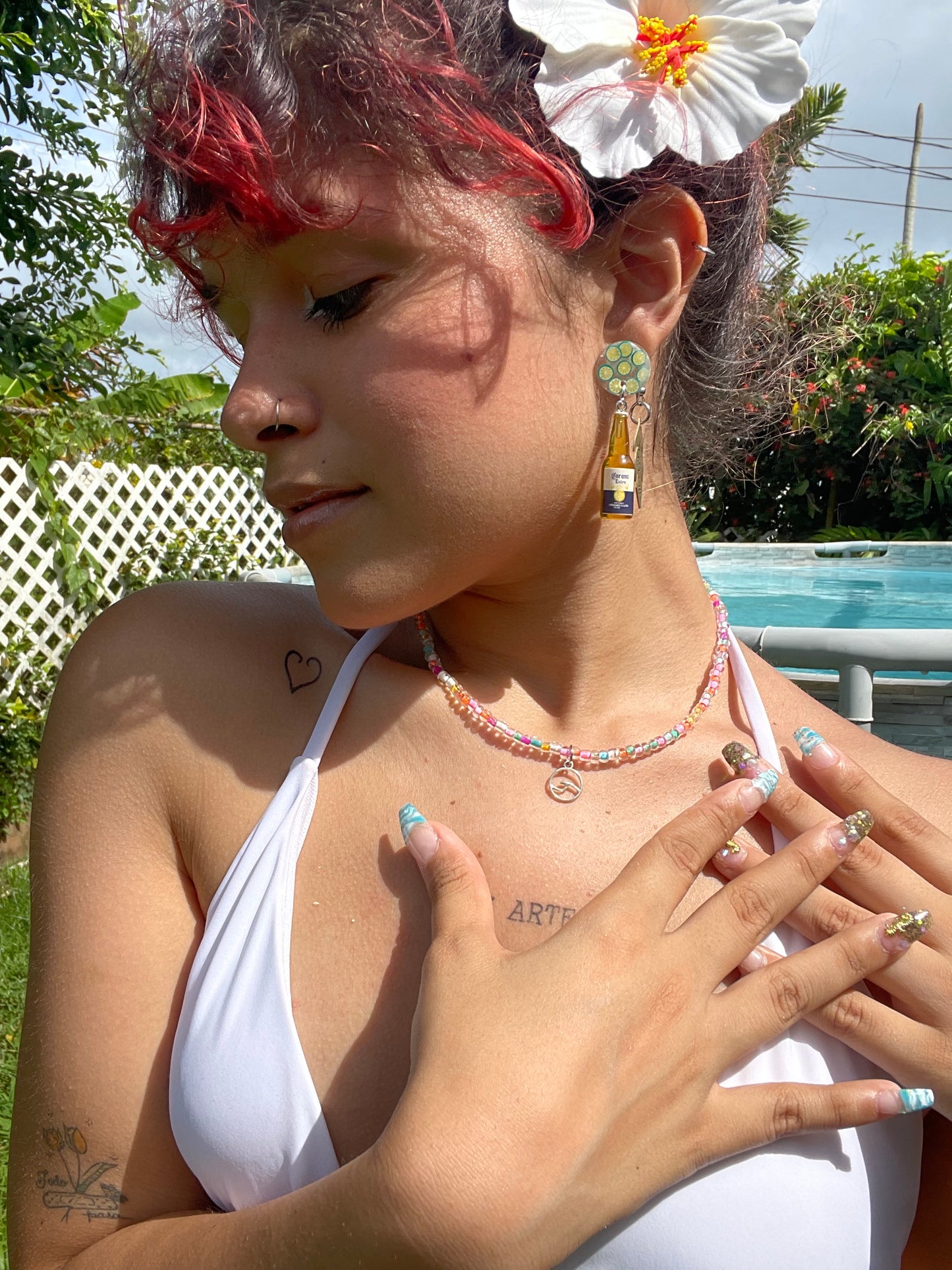 “Mar de colores” necklace🌊