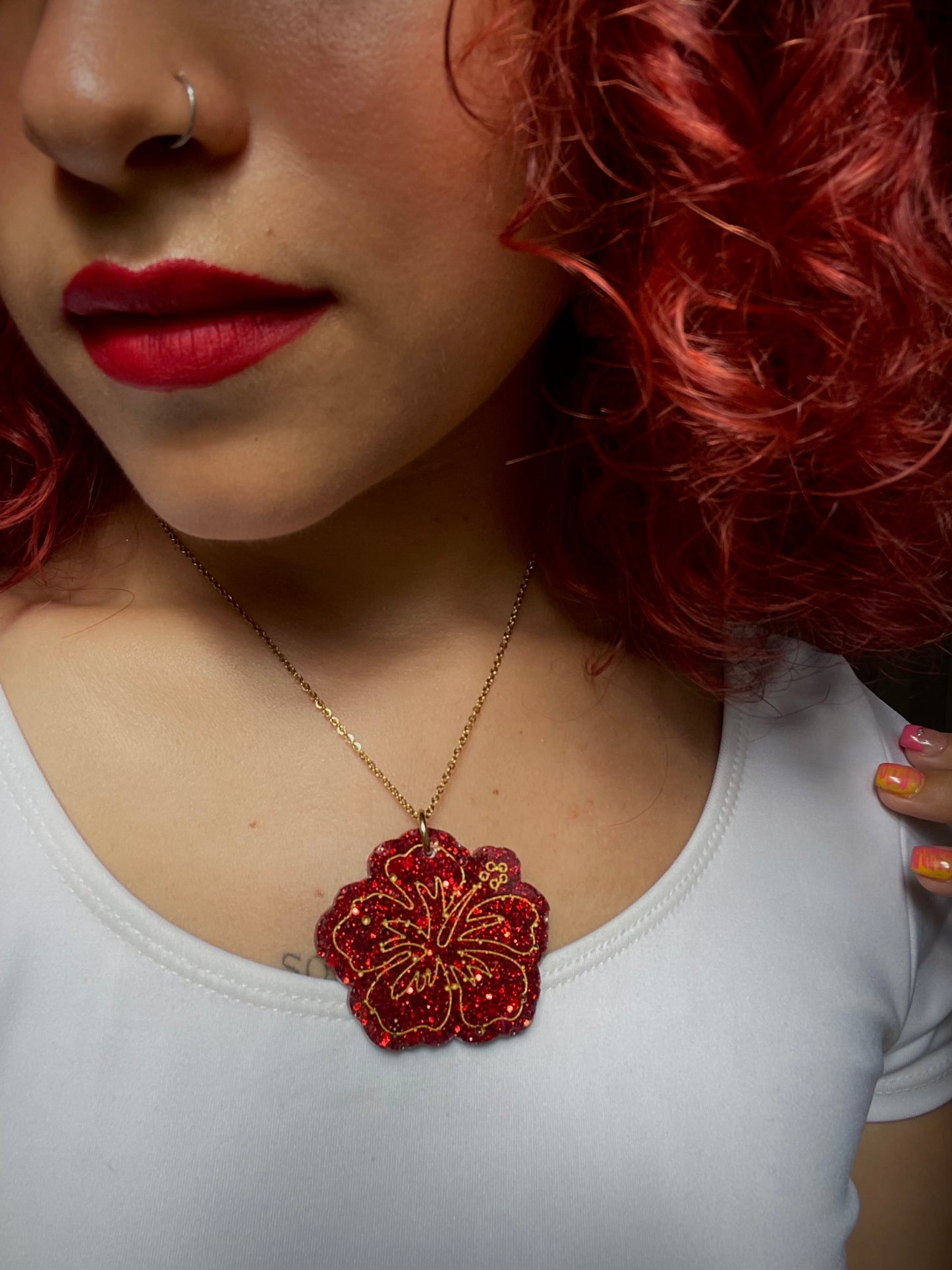 Flor de Maga necklace