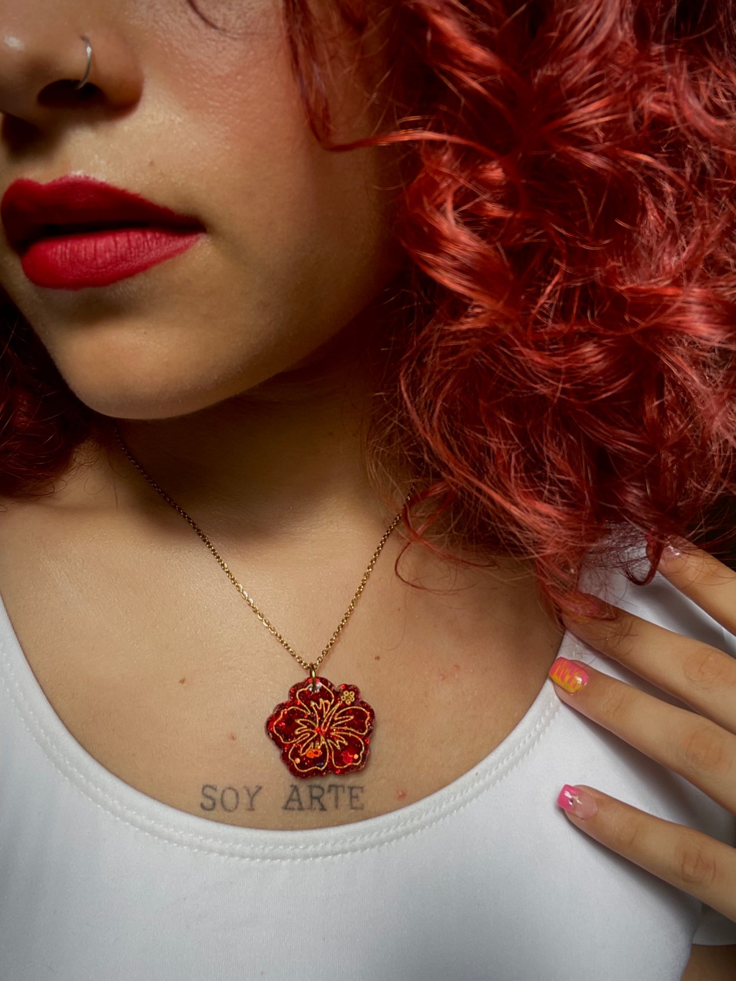 Flor de Maga necklace