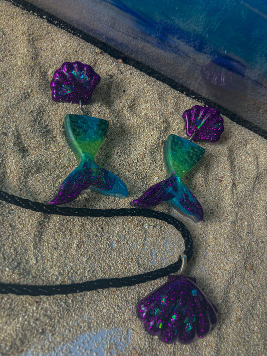 Little Mermaid resin set