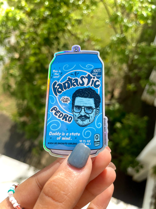 “Fantastic Pedro” Pedro Pascal sticker