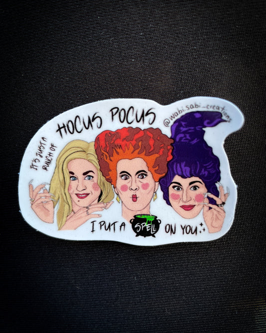 “Hocus Pocus” sticker