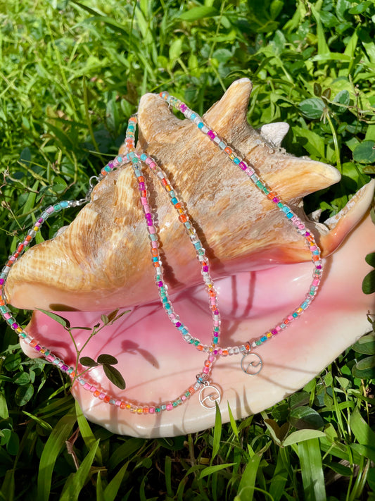 “Mar de colores” necklace🌊