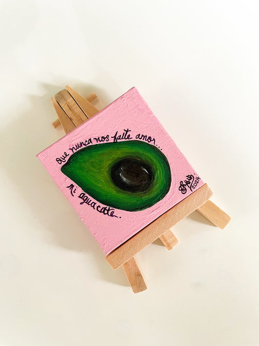 Avocado painting