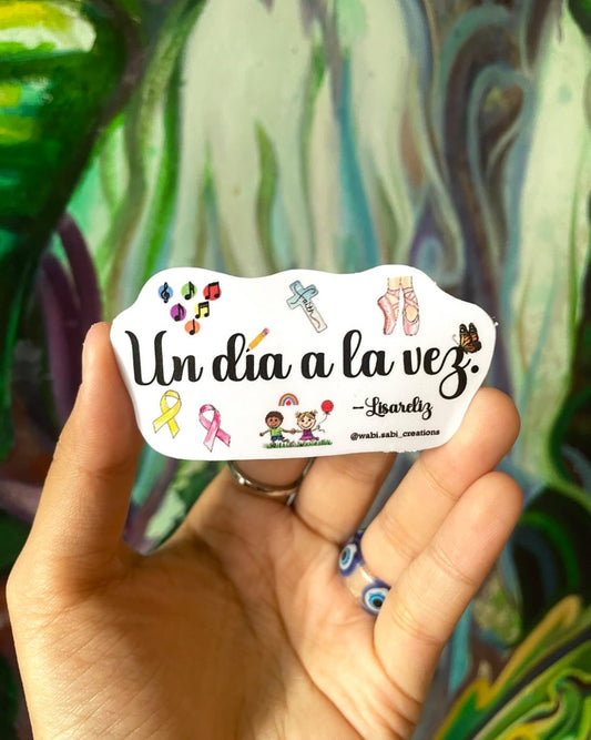 “Un día a la vez” sticker