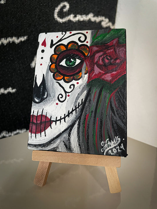 “La Catrina” painting